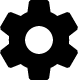 An icon of a gear