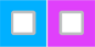 The blue and fuchsia boxes, neither checked