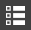 Icon showing a list with all items clear